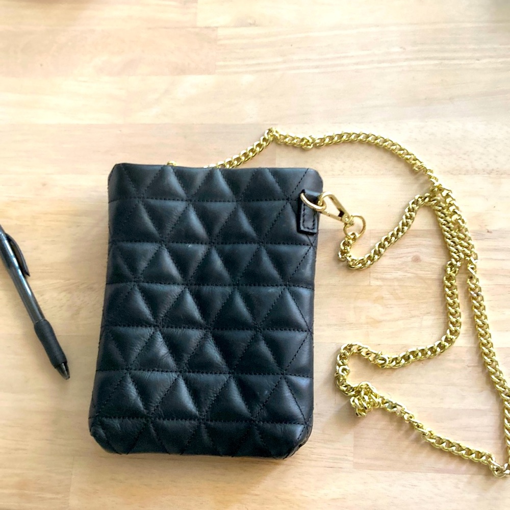 Small cross body gold chain strap SHEIN